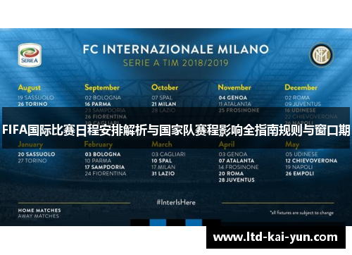 FIFA国际比赛日程安排解析与国家队赛程影响全指南规则与窗口期